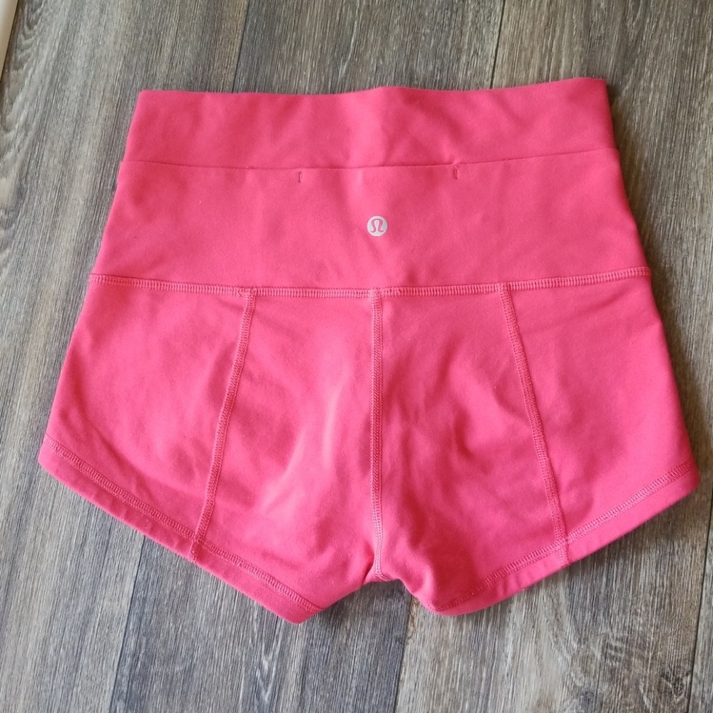 Lululemon Wunder Under High Rise Shorts